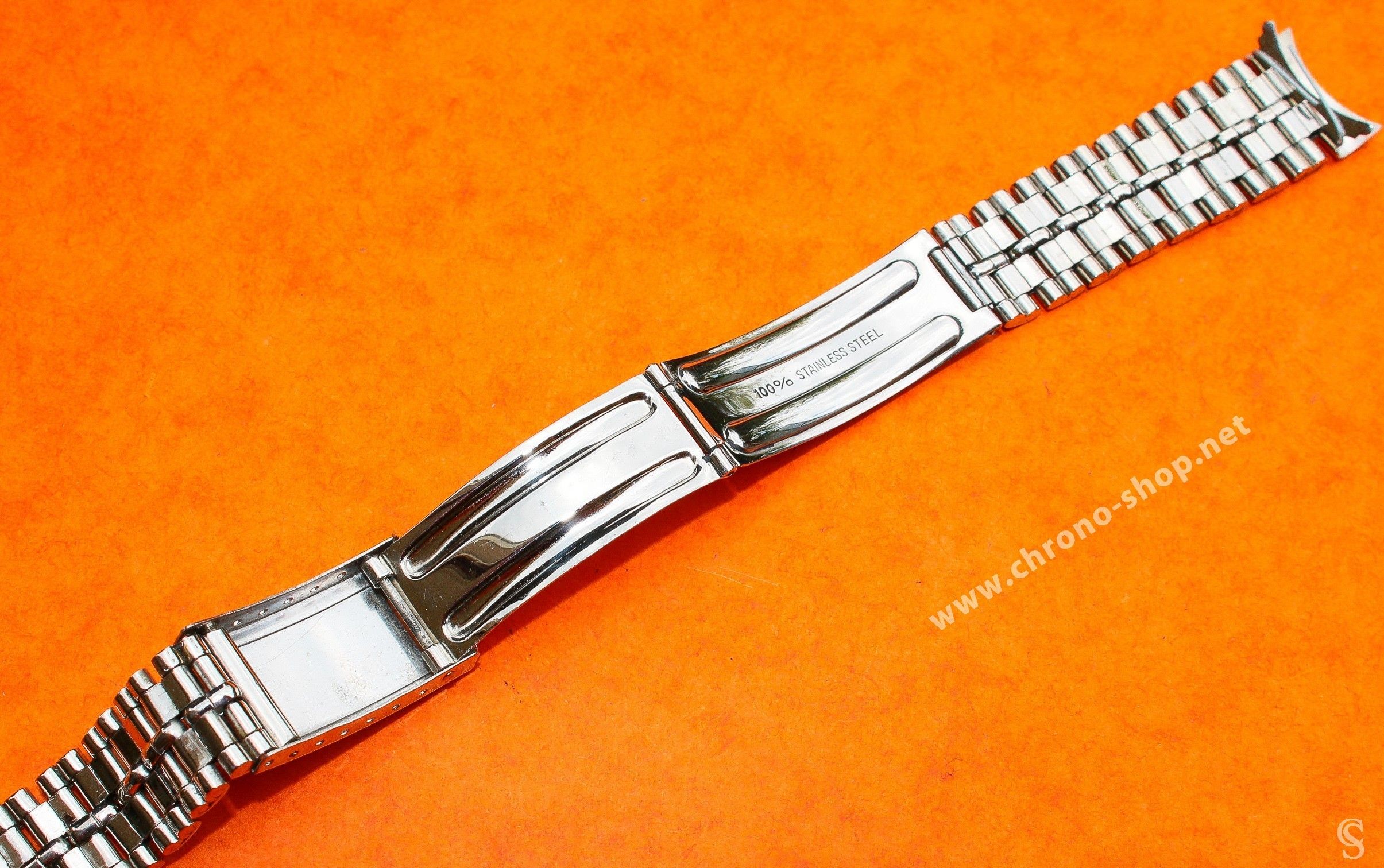 Vintage & Rare 18mm Collectible steel watch bracelet band NOS 1950s/60s ...