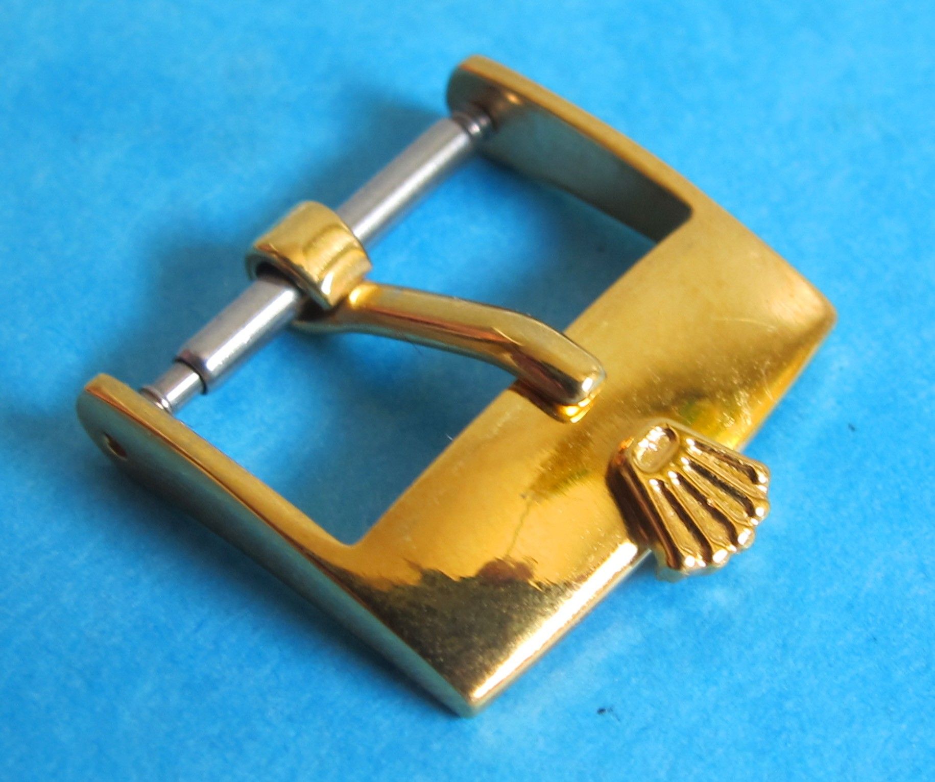 embargo God følelse Maestro VINTAGE ROLEX / TUDOR Buckle 16mm GOLD PLATED STEEL PLAQUÉ OEM 70s