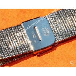 Vintage & Rare 18mm Elegant steel polished watch bracelet divers band NOS 1950s/60s Breitling, Omega, IWC, Tissot