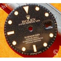 ROLEX RARE SUBMARINER DATE TROPICAL GILT EXOTIC WATCH DIAL PART 16808, 16803, 16613, 16618