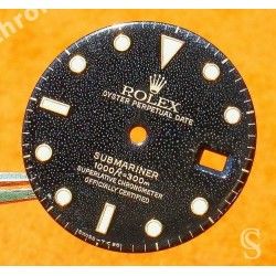 ROLEX RARE SUBMARINER DATE TROPICAL GILT EXOTIC WATCH DIAL PART 16808, 16803, 16613, 16618