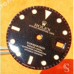 ROLEX RARE SUBMARINER DATE TROPICAL GILT EXOTIC WATCH DIAL PART 16808, 16803, 16613, 16618