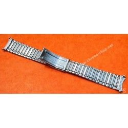 EXPANDRO Vintage & Rare 18mm Elegant steel polished watch bracelet divers band NOS 1950s/60s Breitling, Omega, IWC, Tissot