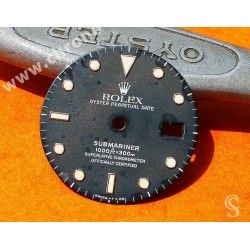 Rolex Faded, Patined 16800 dial Submariner date 16800, 168000, 16610 Circled Index Tritium cal 3035, 3135