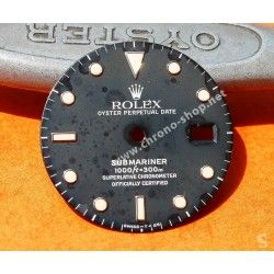 Rolex Faded, Patined 16800 dial Submariner date 16800, 168000, 16610 Circled Index Tritium cal 3035, 3135