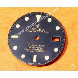 ROLEX RARE CADRAN TRITIUM VINTAGE PATINÉ MONTRES SUBMARINER DATE TROPICAL GILT 16808, 16803, 16613, 16618