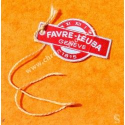 FAVRE-LEUBA Genève 1815 Tag Rouge années 50 Montres vintages accessoires, goodies