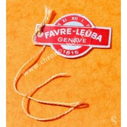 FAVRE-LEUBA Genève 1815 Tag Rouge années 50 Montres vintages accessoires, goodies
