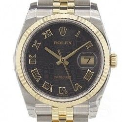 Rolex 410-3035 3135 Datejust set of hands Luminova yellow gold Genuine 16013, 16014, 16019, 16233, 16030, 16018