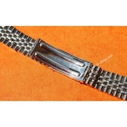 Accessoire Montres horlogerie Vintage Rare 60's Bracelet MidSize Grains de Riz acier Montres Luxes Omega, Heuer, Rolex