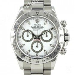 ★Pristine ROLEX luminova handset 18kt White Gold DAYTONA watches Ref 116509, 116519, 116520, 116528 cal 4130★