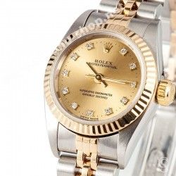 ROLEX MONTRES DAMES LADY DATEJUST 69173, 69178, SET AIGUILLES OR JAUNE TRITIUM Cal. 2035, 2135