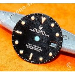 ROLEX CADRAN PATINÉ FADED PRE-TROPICAL ANCIEN MONTRES GMT MASTER 16760, 16710 TRITIUM CAL.3085,3185