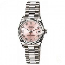 ROLEX MONTRES DAMES LADY DATEJUST PRESIDENT 31mm 179179 SET AIGUILLES OR BLANC LUMINOVA Cal. 2235, 2135