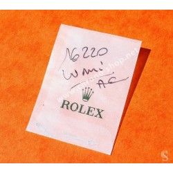 Rolex aiguilles Bâtons Or blanc vintages Luminova Montres Oyster Datejust 16000, 16233, 16220 Cal 3035, 3135