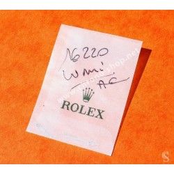 Rolex aiguilles Bâtons Or blanc vintages Luminova Montres Oyster Datejust 16000, 16233, 16220 Cal 3035, 3135