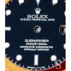 ROLEX CADRAN MONTRES SUBMARINER DATE 16800, 168000, 16610 TRITIUM T25 cal auto 3035, 3135 