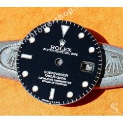Rolex Factory Glossy Black watch dial 16800, 168000, 16610 Submariner date Black Index Tritium cal 3035, 3135