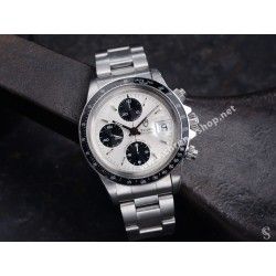 Rare Tudor factory Tiger Prince Chronograph Steel watch handset red & ssteel NOS ref  79280, 79260, 79160, 79270
