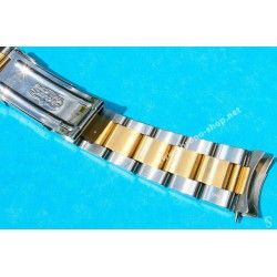 Rolex Mint Stainless Steel & 18K Yellow Gold Oyster Bracelet SEL 20mm 78393A Daytona 16523, 116523