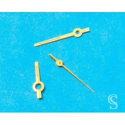 ROLEX OEM USED LADIES DATEJUST 69173, 69178 MOVEMENT 2035 YELLOW GOLD TRITIUM HAND SET