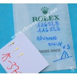ROLEX Mint 3 x mini hands Subdials gold hands chronos 18kt DAYTONA watches 116508, 116518, 116528, 116568 cal 4130
