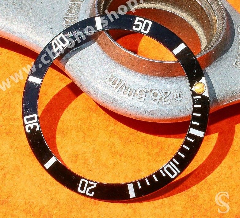 Rolex 16800 top bezel insert
