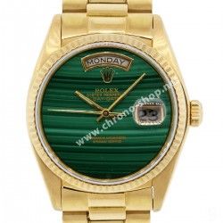 Genuines Rolex President Day Date vintage 80's Hands Cal auto 3055, 3155 shiny Yellow gold in color for restore