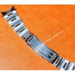 1984 Vintage Rolex 78350 -19mm- Oyster Stainless Steel Bracelet heavy link code clasp I2, 557 endlinks