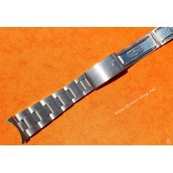 1984 Vintage Rolex 78350 -19mm- Oyster Stainless Steel Bracelet heavy link code clasp I2, 557 endlinks