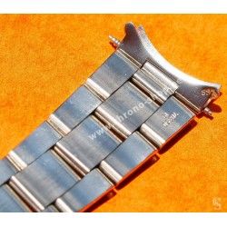 1984 Vintage Rolex 78350 -19mm- Oyster Stainless Steel Bracelet heavy link code clasp I2, 557 endlinks