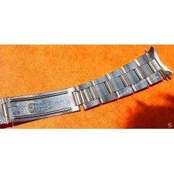 1984 Vintage Rolex 78350 -19mm- Oyster Stainless Steel Bracelet heavy link code clasp I2, 557 endlinks