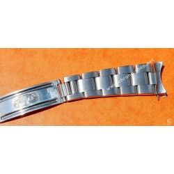 1984 Vintage Rolex 78350 -19mm- Oyster Stainless Steel Bracelet heavy link code clasp I2, 557 endlinks