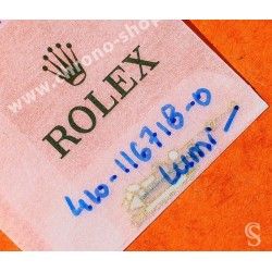 Rolex Set Aiguilles Luminova Or Jaune Montres GMT MASTER 116713, 116718