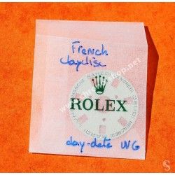 Rolex Rare French Champagne, Beige Day Disc 3055, 5055 Part President Day Date watches 18026, 18028, 18029, 18038, 118208