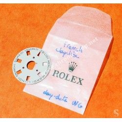 ROLEX DISQUE JOURS FRANCAIS COULEUR BLANC CAL 3055, 5055 ref 5135-203 MONTRES DAY DATE PRESIDENT