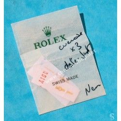 Rolex Rare Jeu aiguilles Épaisses Or blanc Luminova Montres Oyster Datejust 16019, 16230, 16220, 16234 Cal 3035, 3135