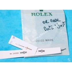 Rolex Rare Jeu aiguilles Or Rose Montres Oyster Datejust Ever Rose Cal 3035, 3135