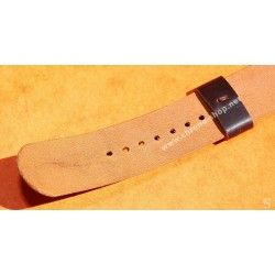 Brown Horween Shell Cordovan 1 piece leather watch strap Anciennes Rolex, Tudor, IWC, Breitling, Omega