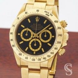 ROLEX LUNETTE OR JAUNE 18kt TACHYMETRE MONTRES COSMOGRAPH DAYTONA ZENITH 16528, 16523, 116528, 116523