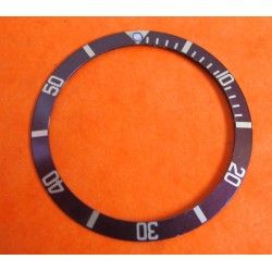 RARE ROLEX SUBMARINER BROWN CHOCOLAT VINTAGE FAT FRONT INSERT DE LUNETTE 5512 5513 1680 1665
