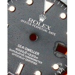 ROLEX GENUINE EXOTIC MAT 16660, 16600 WATCH PART TRITIUM DIAL SEA-DWELLER CAL 3035 3135