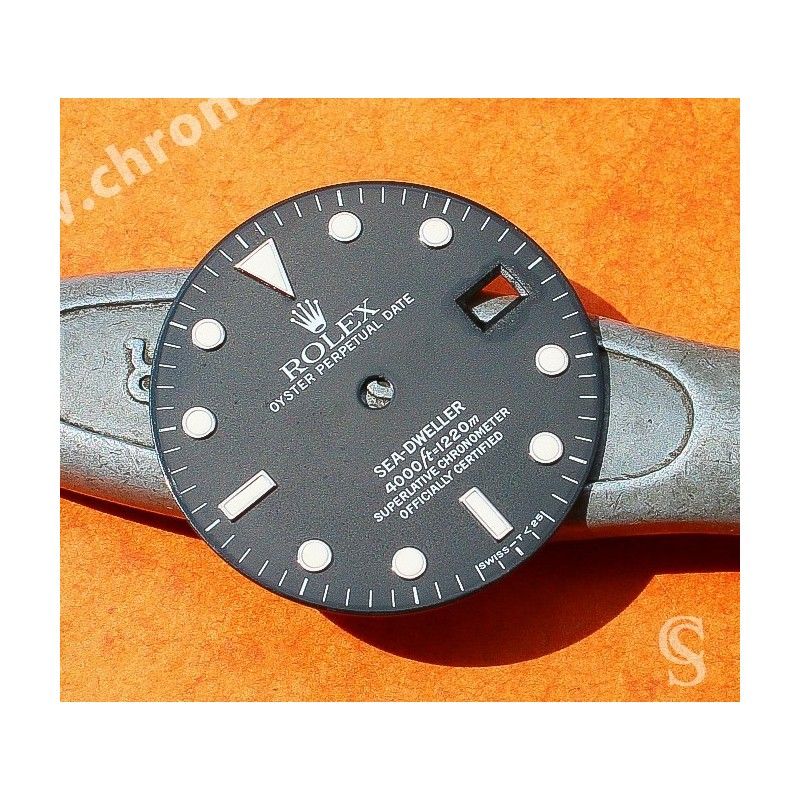 ROLEX GENUINE EXOTIC MAT 16660, 16600 WATCH PART TRITIUM DIAL SEA-DWELLER CAL 3035 3135