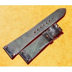 ★☆Handcrafted Genuine Cow boy watches strap Horween Shell Cordovan Leather Watch Band Bracelet Brown color 20mm★☆