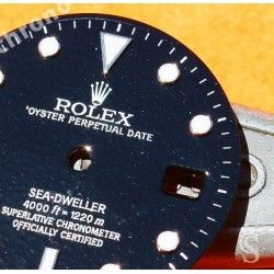 ROLEX RARE CADRAN 16660, 16600 MONTRES SEA-DWELLER TRIPLE SIX LUMINOVA SEA DWELLER SWISS MADE