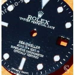 ROLEX RARE CADRAN 16660, 16600 MONTRES SEA-DWELLER TRIPLE SIX LUMINOVA SEA DWELLER SWISS MADE