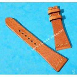 VINTAGE STYLE SOFT LEATHER TOBACCO COLOR WATCHES STRAP 18mm LUGS