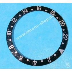 Rolex GMT Master All Black watch Black color S/S 16700, 16710, 16760 Bezel 24H Insert Part