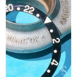 Rolex GMT Master All Black watch Black color S/S 16700, 16710, 16760 Bezel 24H Insert Part