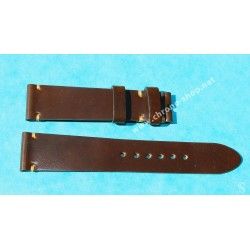 ★☆Handcrafted Genuine Cowboy watches strap Horween Shell Cordovan Leather Watch Band Bracelet DARK GREEN color 20mm★☆
